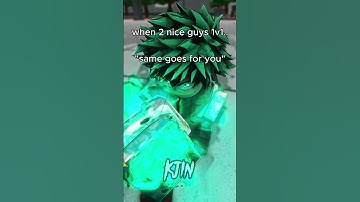 When 2 toxic Guys 1v1 in ROBLOX Heroes Battlegrounds