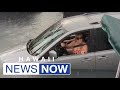 Viral video: Tourists follow GPS, drive car into sea