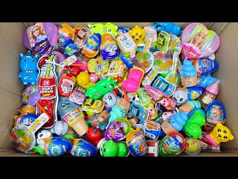 Unpacking A Lot Of Candy, Mini Kinder Egg, Jelly, and More | ASMR
