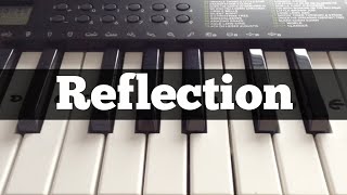 Video thumbnail of "Reflection - Disney's Mulan | Easy Keyboard Tutorial With Notes (Right Hand)"