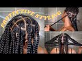 LARGE KNOTLESS BRAIDS FOR THE WIN ✨ $13 Easy Protective Style Install | cheymuv