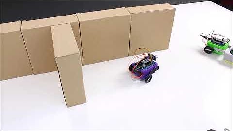 Arduino Wall Following Robot with Infrared Proximity sensor and LittleBot Budget