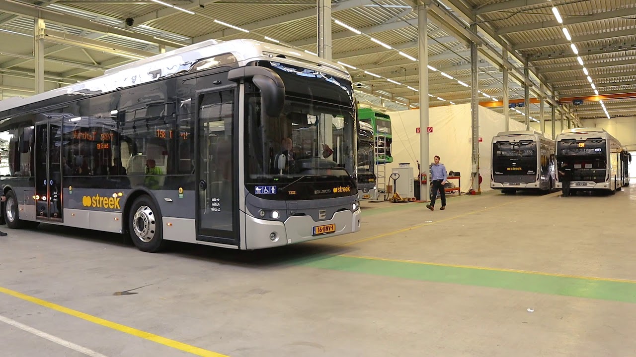 Delivery of 60 electric Ebusco buses