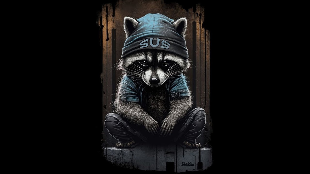 пожилой енот в таркове