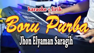 BORU PURBA [KARAOKE] LAGU SIMALUNGUN