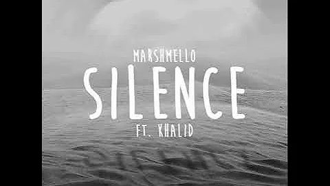 Marshmello - Silence Ft. Khalid (Audio)