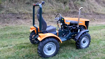 Jak vyrobit traktor s motorem vaz?