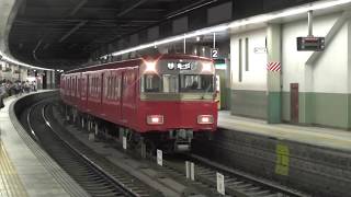 【名鉄電車】6504F　金山止まり待避線へ