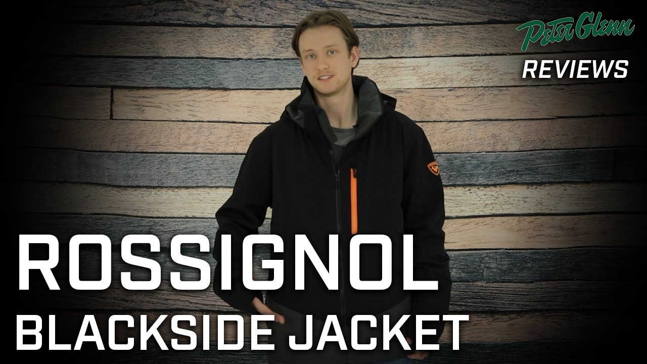 ROSSIGNOL VILLE ブラックジャケット XL Rossignol Siz Jacket Mens | Christy Sports