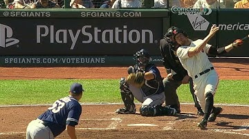 SD@SF: Pence belts a long two-run homer to center
