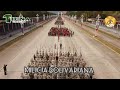 Prácticas para el Desfile de la Milicia Bolivariana para su XIII Aniversario
