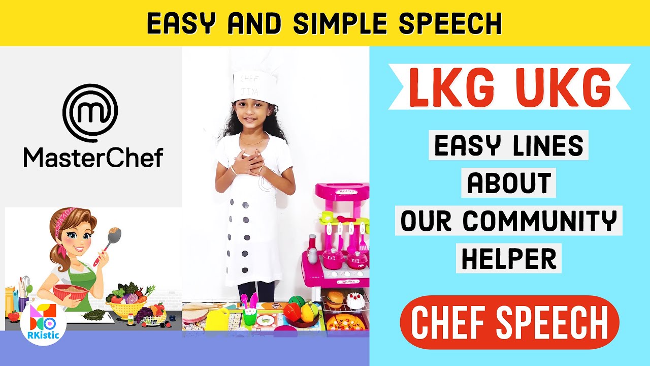 CHEF Speech | Few easy lines about Chef | Community Helper Chef Fancy Dress | LKG UKG #shorts - YouTube CHEF Speech | Few easy lines about Chef | Community Helper Chef Fancy Dress | LKG UKG #shorts - YouTube