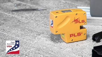 Pacific Laser Systems Self-Leveling Point and Line Laser System - PLS4