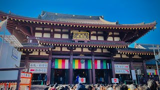 川崎大師 初詣 2022 元旦  kawasaki Daishi shrine