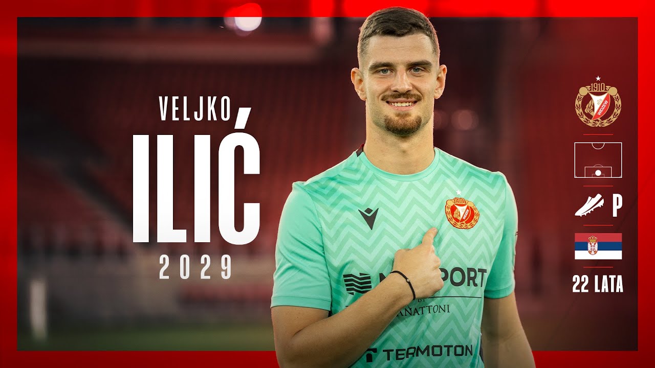VELJKO ILIĆ ZAWODNIKIEM WIDZEWA ŁÓDŹ