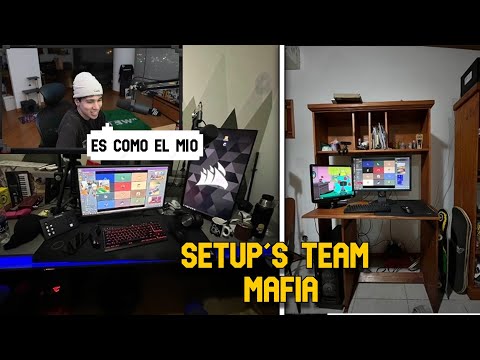 TEAM MAFIA MUESTRA SUS SETUP´S 💻💲- DEDSAFIO 3