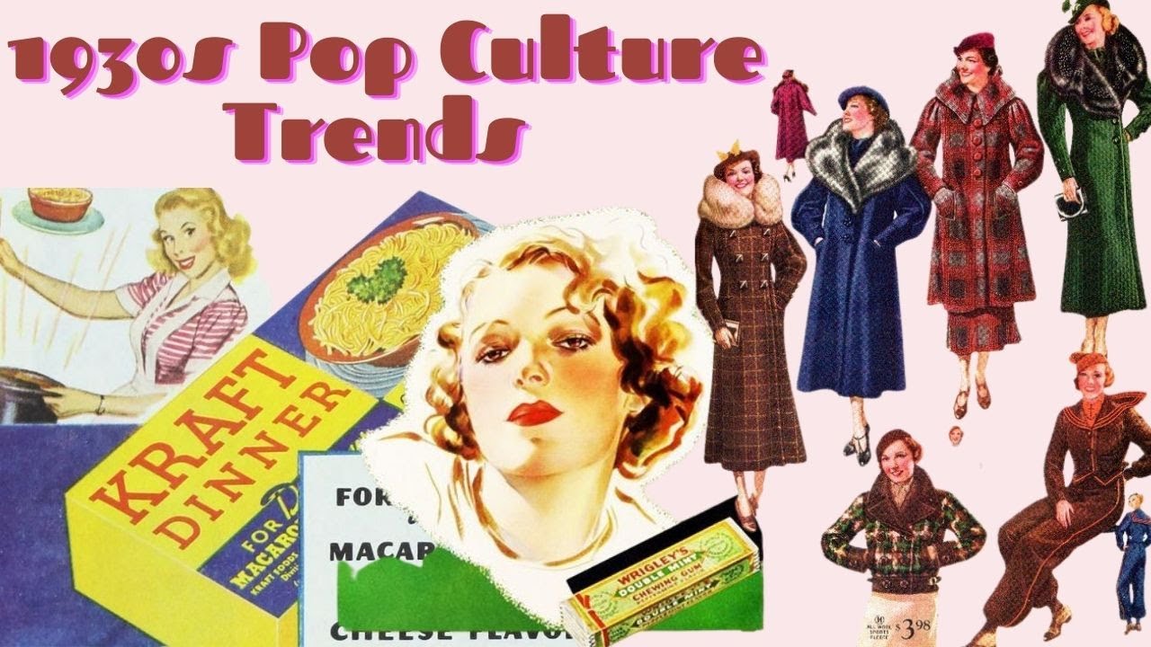 Shocking 1930s Pop Culture Trends - YouTube