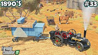 1890's: Last Action with Warmianka Thresher! 🌾 Manure Spreading | FS22 Timelapse Ep. 33 screenshot 2
