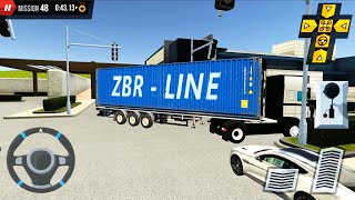 Semi Trailer Truck & Limousine Car Driving - Shopping Mall Car & Truck Parking #3 - Android Gameplay screenshot 2
