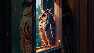 Owl Scholar – Cozy Lo-Fi Study Vibes 🦉📚 #shorts