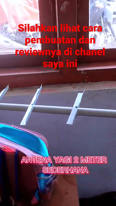 Antena tv digital sederhana