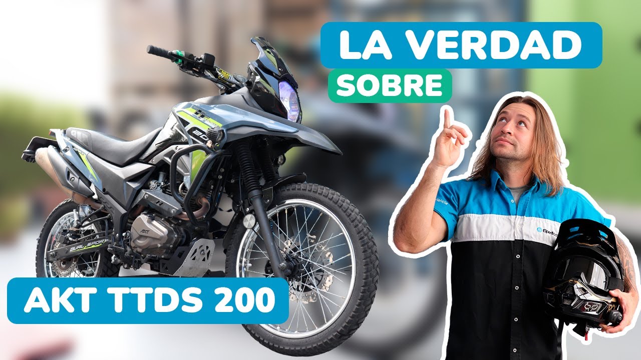 La verdad sobre la AKT TTDS 200 🏍️ Análisis y peritaje detallado