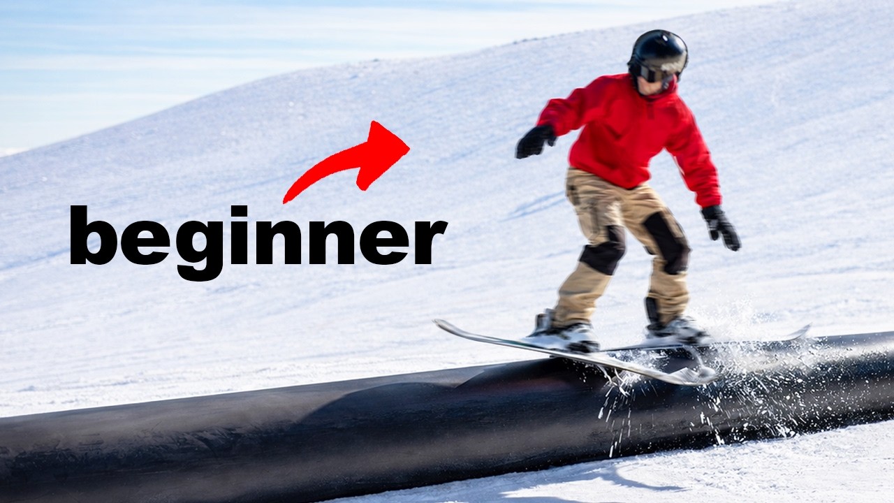 Learning How to Ski Park in 1 Day