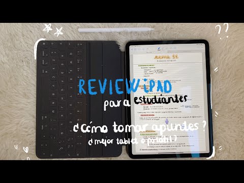 iPad para ESTUDIANTES: CÓMO tomar APUNTES + aplicaciones | ¿Mejor tablet o portátil?