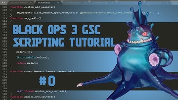 BO3 GSC Scripting Tutorial #0 - Installing Sublime and Resources