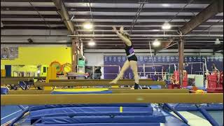 Kaelyn Tally Beam Series: Dive Cartwheel Side Somi