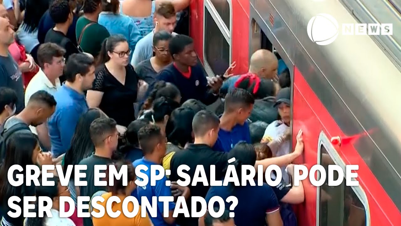 Greve no metrô e na CPTM: salário pode ser descontado?