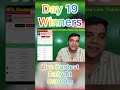 Day 19 Winners #wishaur #wishaurlive #wishauryoutubelivecontest