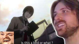 Forsen Reacts - Death note but Light is the dumbest man alive.....