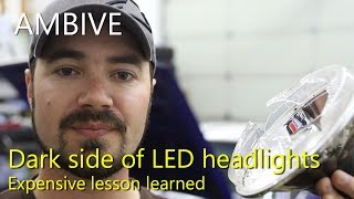 The dark side of LED headlights