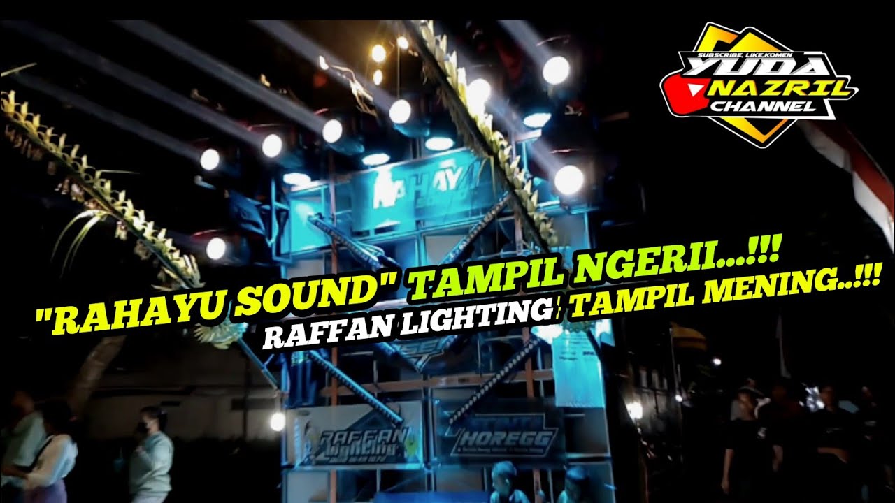 "RAHAYU FT RAFFAN LIGHTING" Tampil Meningg🔥Di Karnaval Purworejo 2023...!!!