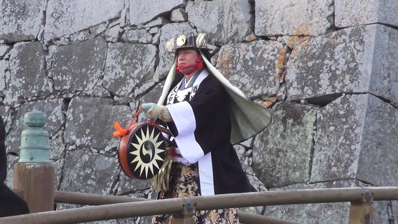 松平健、大石内蔵助役　 播州赤穂 義士祭 47Rounin　bushido　忠臣蔵　47人義士行列。