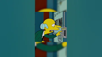 What is Mr Burns Age in The Simpsons?