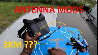 Betafpv P1 HD Range Test - New Goggle and Drone Antennaes