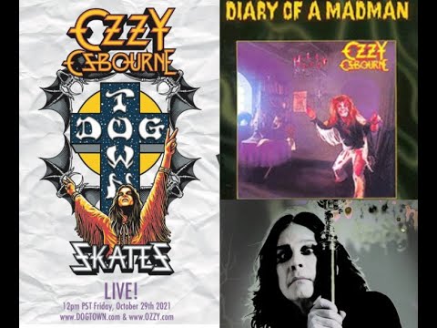 Ozzy Osbourne to release 40th Anniv. off “Diary Of A Madman” + new skateboard line!