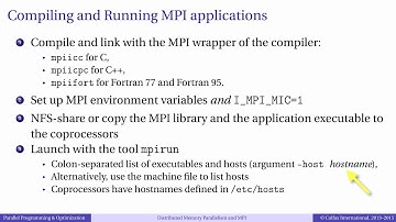 Episode 4.9 - Distributed-memory Parallelism and MPI