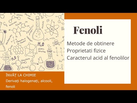 FENOLI - Metode de obtinere, proprietati fizice, caracterul acid