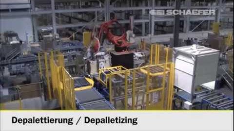 Robot bốc xếp hàng hóa lên pallet - 0912 628 539