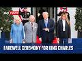 King Charles bids farewell to Donald Trump as US state visit ends