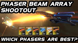 Phaser Beam Array Shootout - Which Phasers Are Best? | Star Trek Online