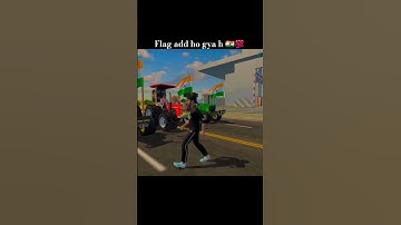 Indian flag add ho gya h in Indian vehicle simulator 3d #shorts #shortsfeed #youtubeshorts
