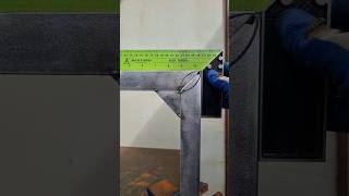 simple trick to make a 90 degree angle #tricks #cutting #ideas #welding