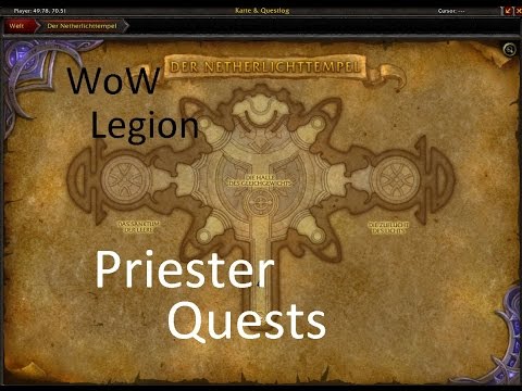 iZocke WoW: Legion Klassenquests Priester #054 - Champion: Natalie Seline - YouTube