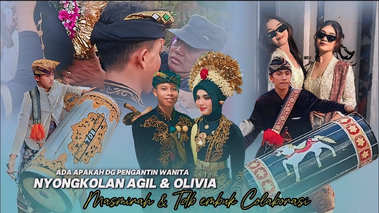 GAWE EMBUK NYONGKOLAN AGIL & OLIVIA DI IRINGI DUA BARUNGAN GENDANG ...