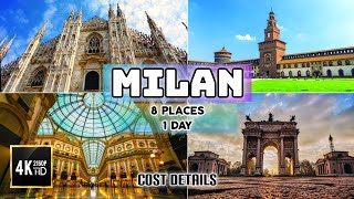 Milan Travel Vlog || Milan City Tour || Milan Travel Guide || Places to visit in Milan in a day trip