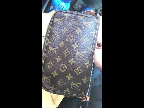 Video How to Spot Authentic Louis Vuitton Pochette Clutch... - youtube